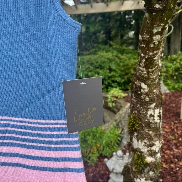 Lark & Grey Colorblock Knit Midi Dress πβ¨ β New With Tags - Picture 4 of 6